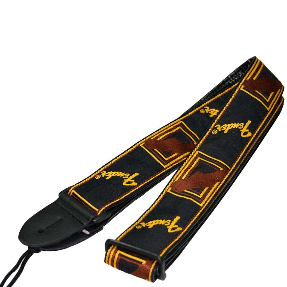 Fender Mono Strap Black/Yellow/Brown
